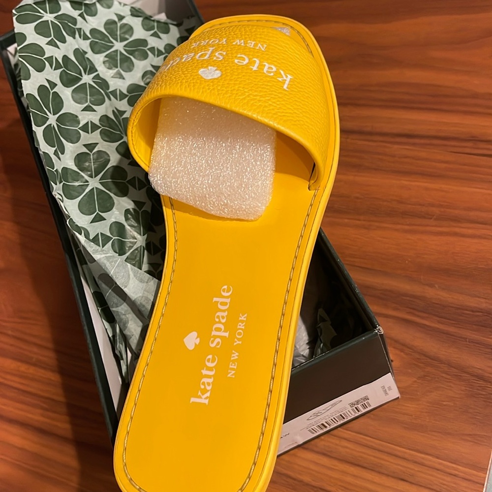 Brand  new Kate Spade slides